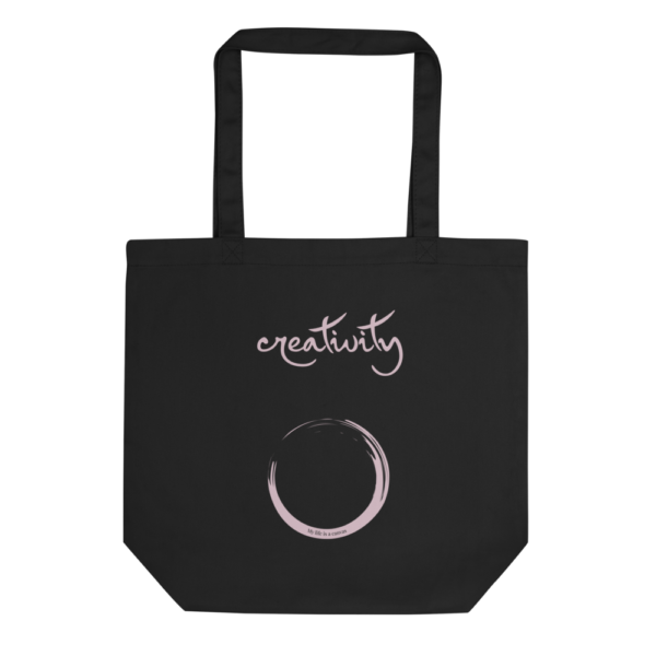An eco bag for Creativity with inspiring secret note