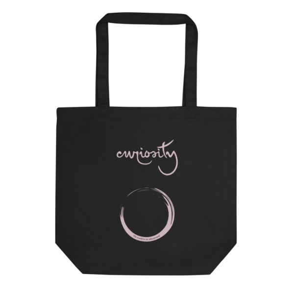 An eco bag for Curiosity with inspiring secret note