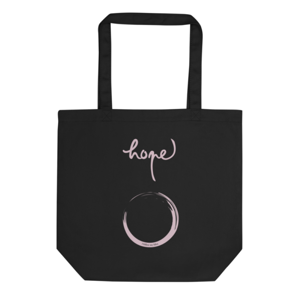 An eco bag for Hope with inspiring secret note
