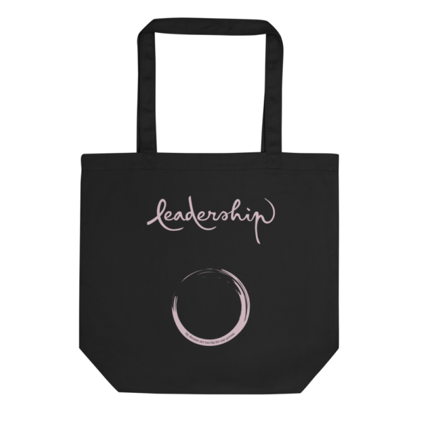 An eco bag for Leadership with inspiring secret note