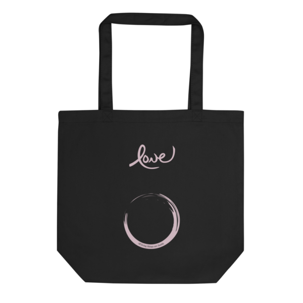 An eco bag for Love with inspiring secret note